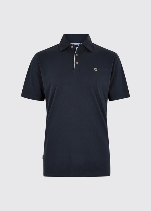 Kilmurray Men’s Three-Button Polo Shirt - Navy