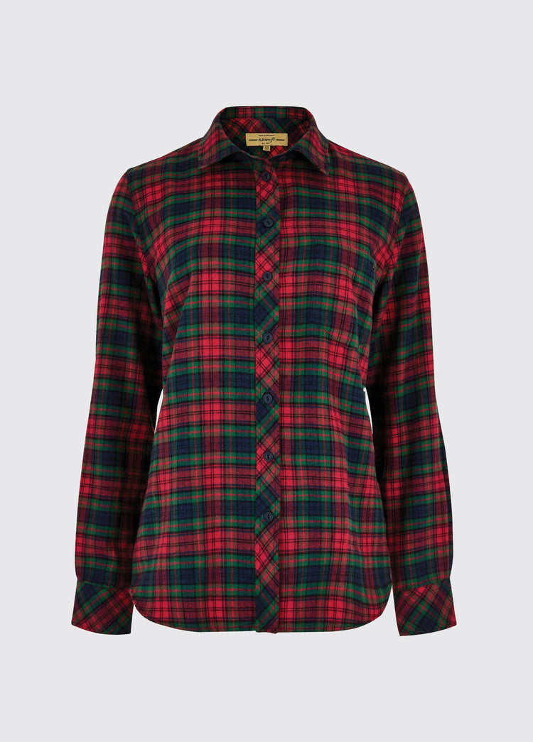 Japonica Check Shirt - Navy