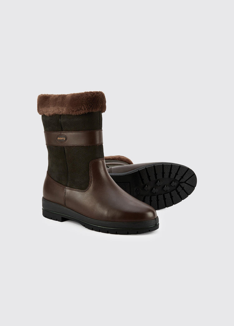 Foxrock Country Boot - Black/Brown