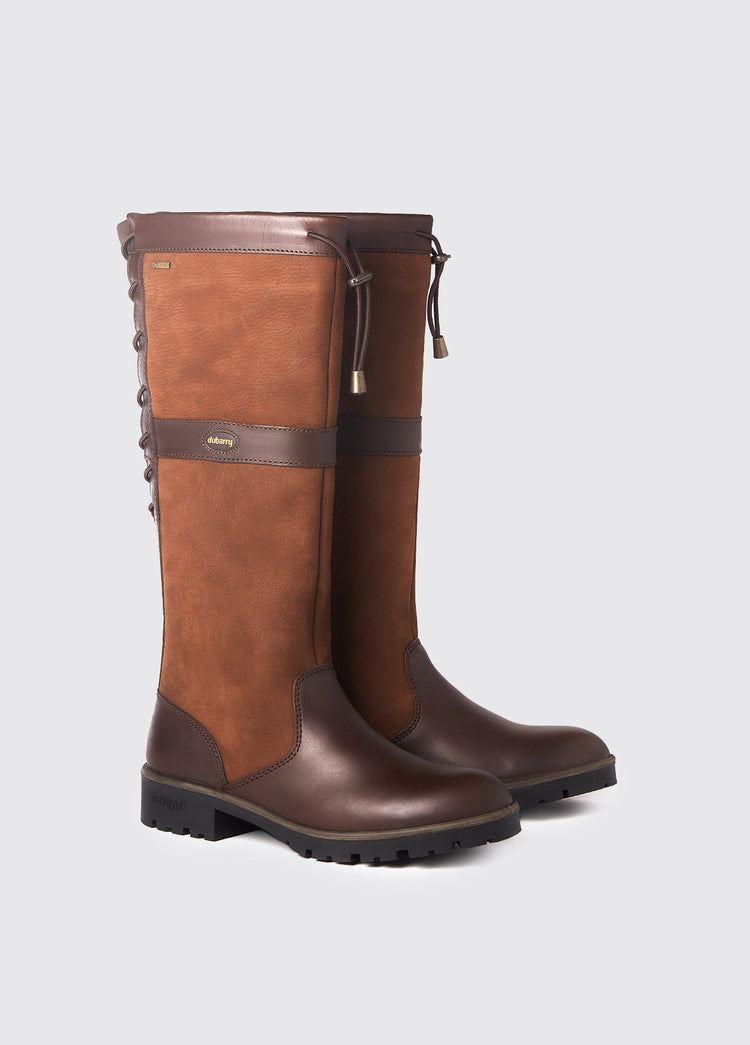 Glanmire Ladies Adjustable Calf Country Boot - Walnut