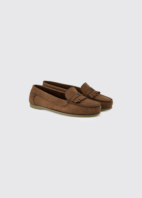 Florence Deck Shoe - Café