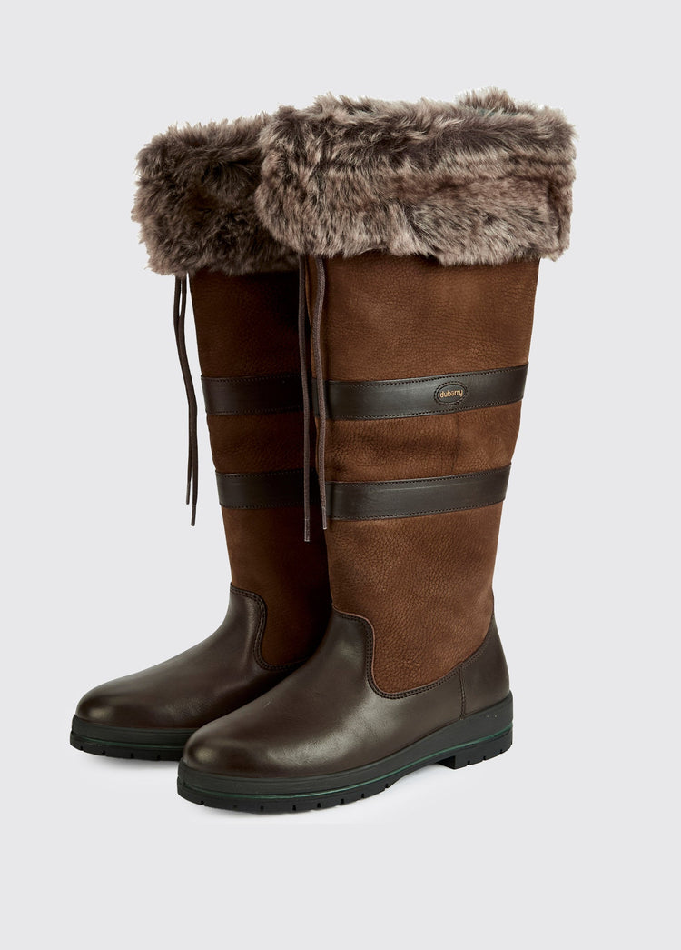 Raftery Ladies Faux Fur Boot Liners - Elk