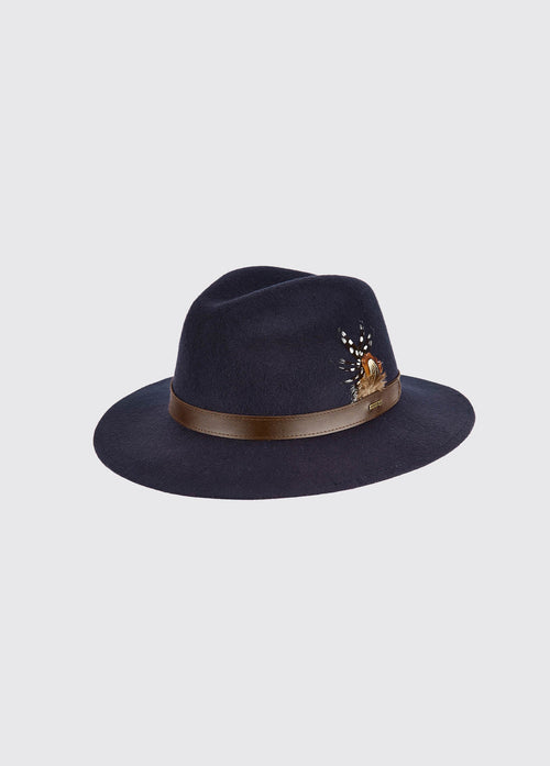 Gallagher Ladies Felt Hat - Navy