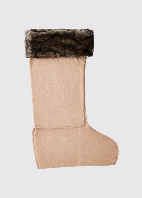 Faux Ladies Fur Boot Liners - Elk