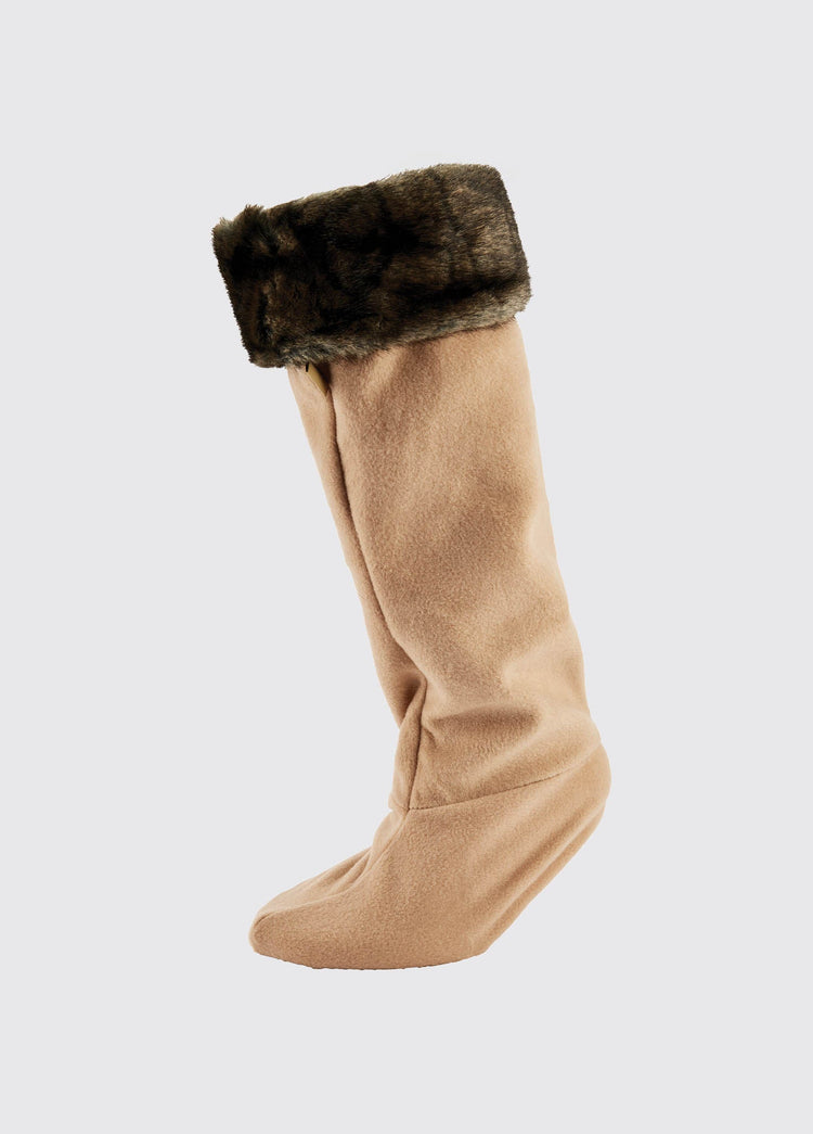 Faux Ladies Fur Boot Liners - Elk