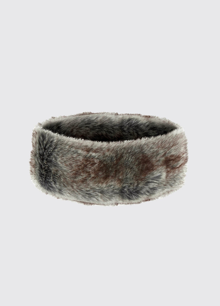 Faux Ladies Fur Headband - Sable