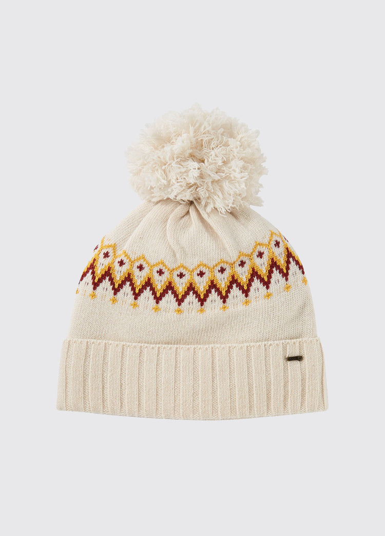 Connolly Ladies Knitted Hat - Chalk