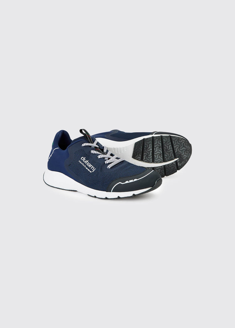 Palma Ladies Lightweight Laced Trainer - Navy