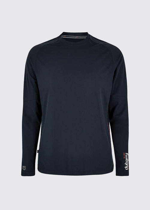 Ancona Ladies Long-Sleeved T-Shirt - Navy