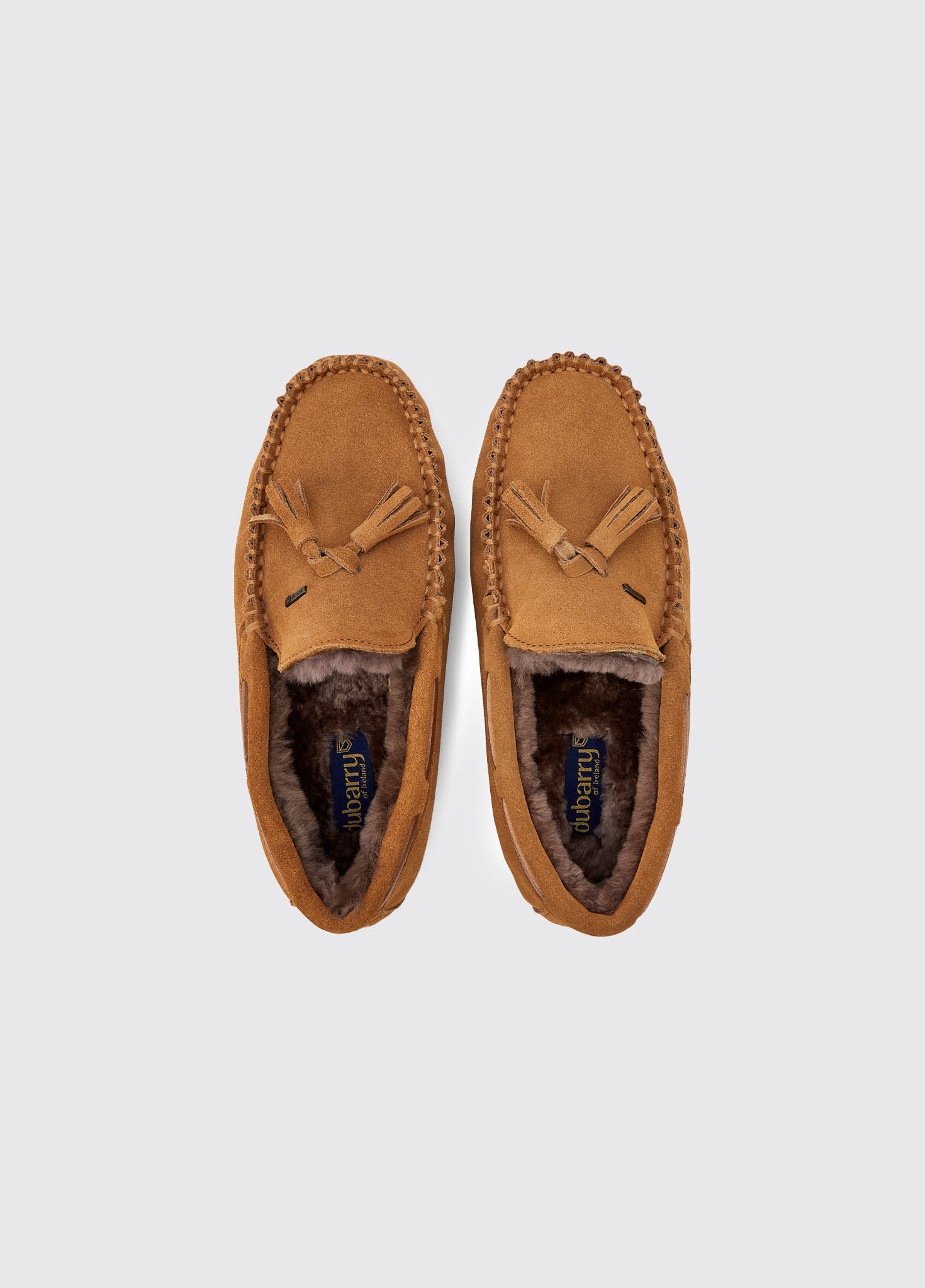 Rosslare Women's Moccasin Slipper Sand - Main Image