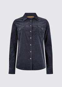 Angelica Pincord Shirt - Indigo