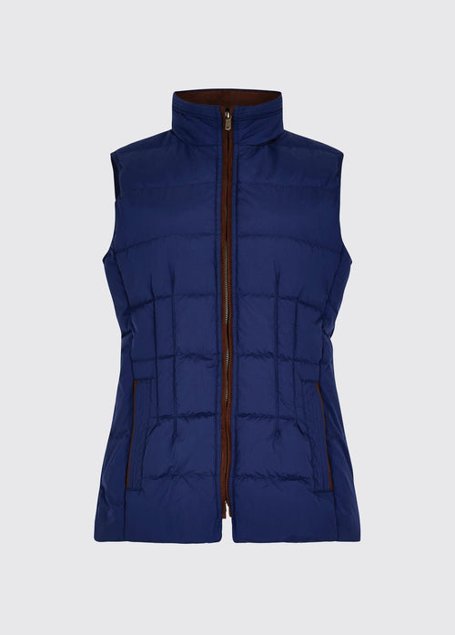 Spiddal Quilted Gilet - Peacock Blue