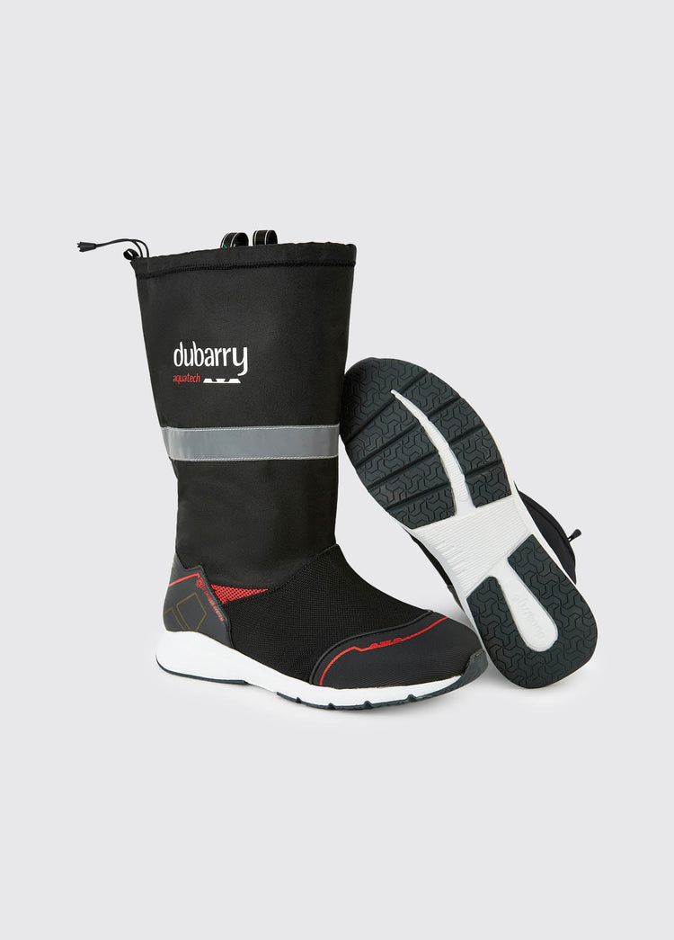 Valletta Ladies Sailing Boot - Black