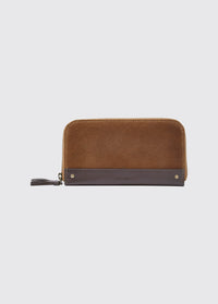 Northbrook Ladies Suede Purse - Camel