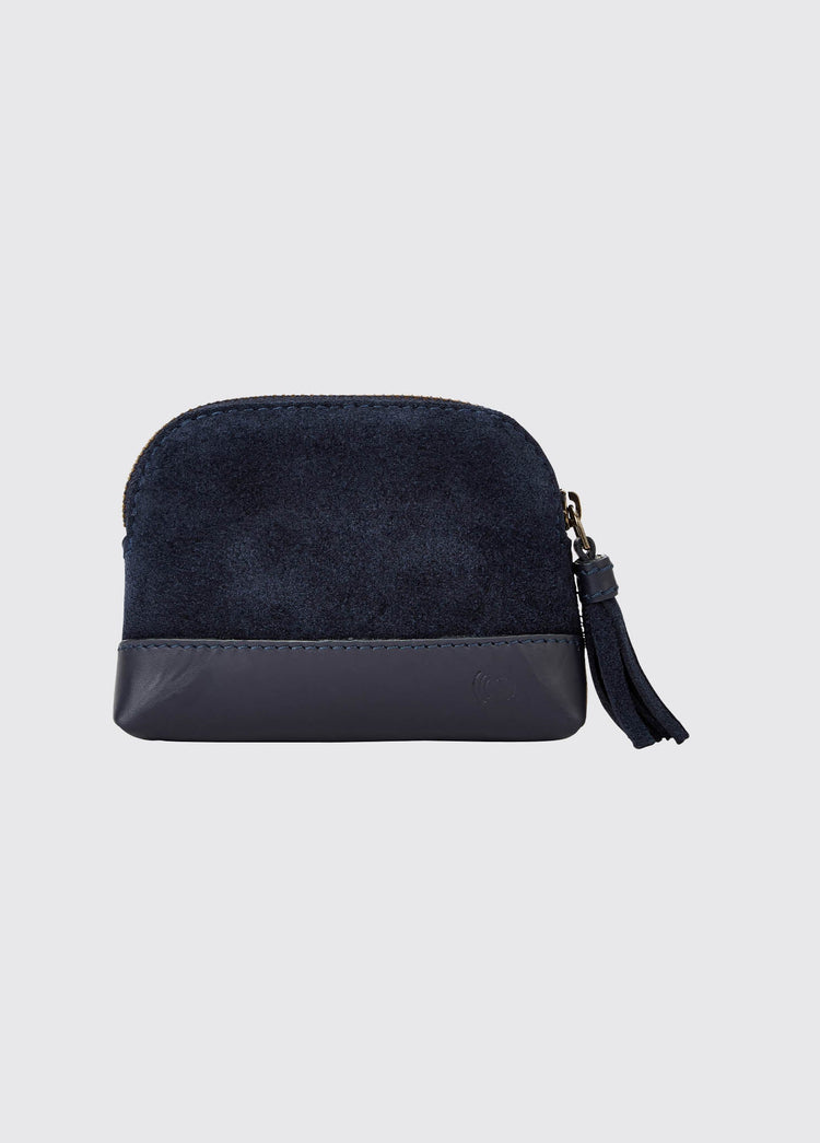 Richmond Ladies Suede Purse - French Navy