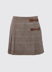 Blossom Tweed Skirt - Woodrose