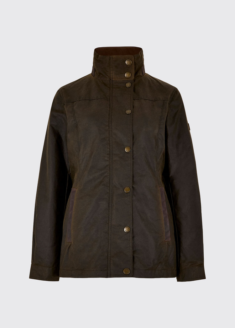Mountrath Waxed Jacket - Olive