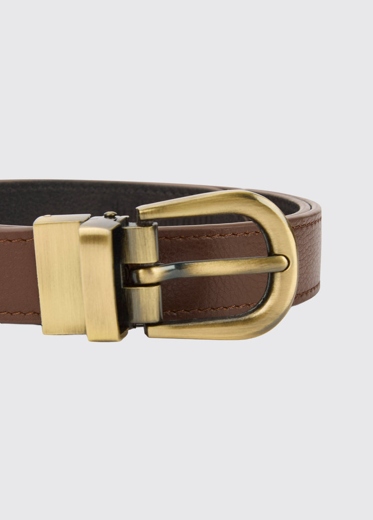 Larchville Women's Leather Belt - Cedar