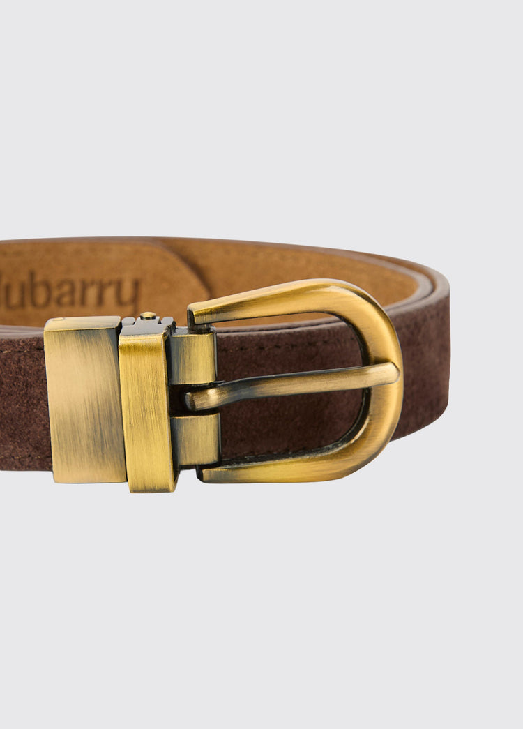 Larchville Women's Leather Belt - Cigar