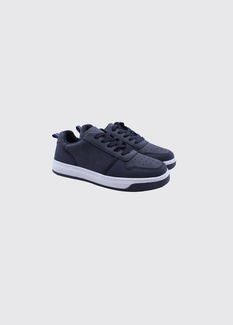 Len Boy's Lace up Shoe - Navy
