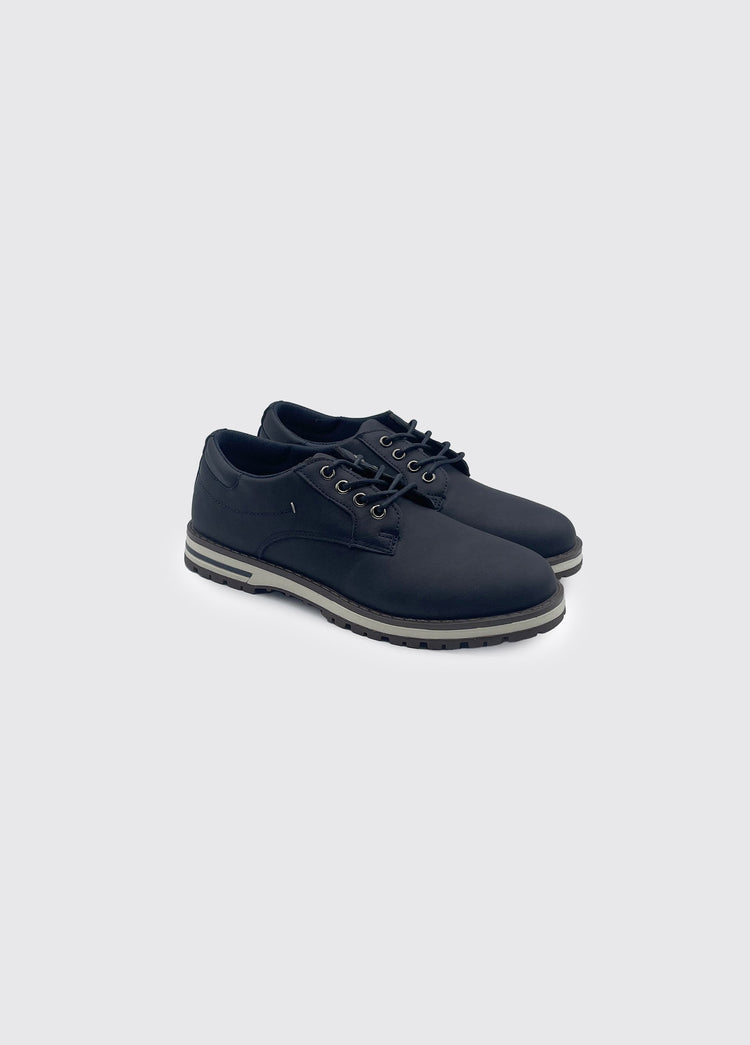 Leon Boy's Lace up Shoe - Navy