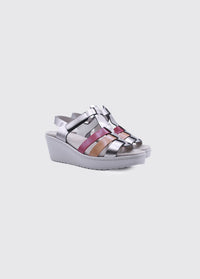 Lima Ladies Sandal - Platinum