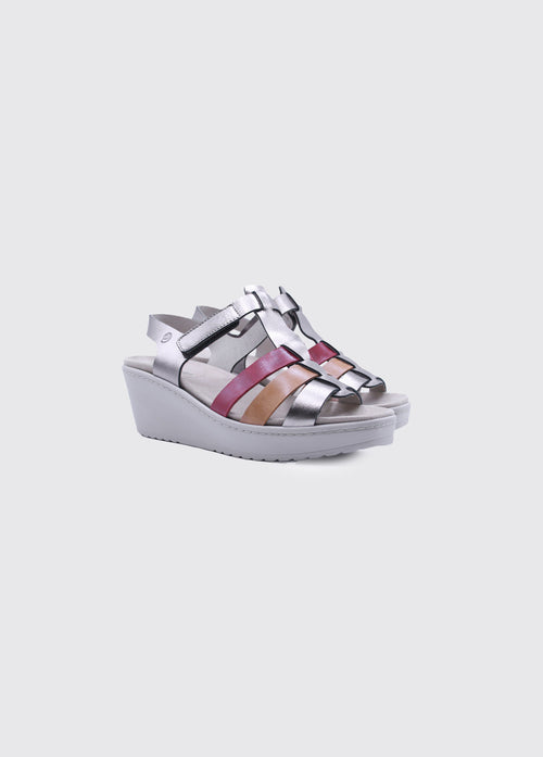 Lima Ladies Sandal - Platinum