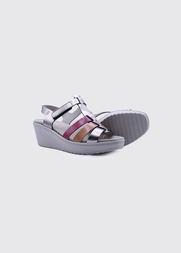 Lima Ladies Sandal - Platinum