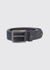 Lissava Men's Suede Belt - Navy