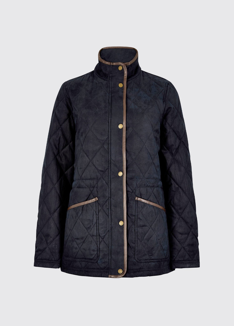 Locton Women's Quilted Jacket - Navy