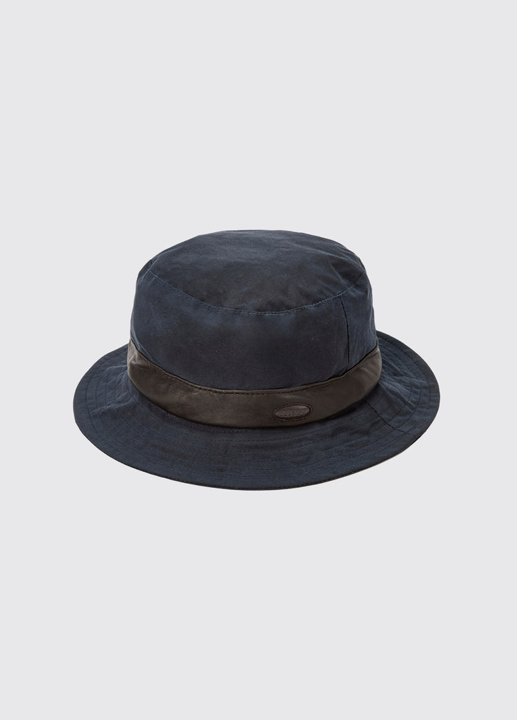 Macreddin Wax bucket hat - Navy