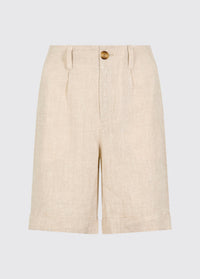 Maryland Women’s Linen Shorts - Oatmeal