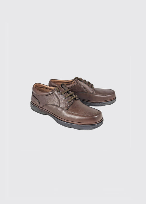 Bide Extra Wide Lace-Up Shoe - Tan