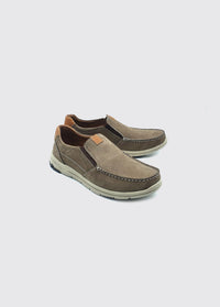 Boston Men's Slip-On Moccasin - Pebble