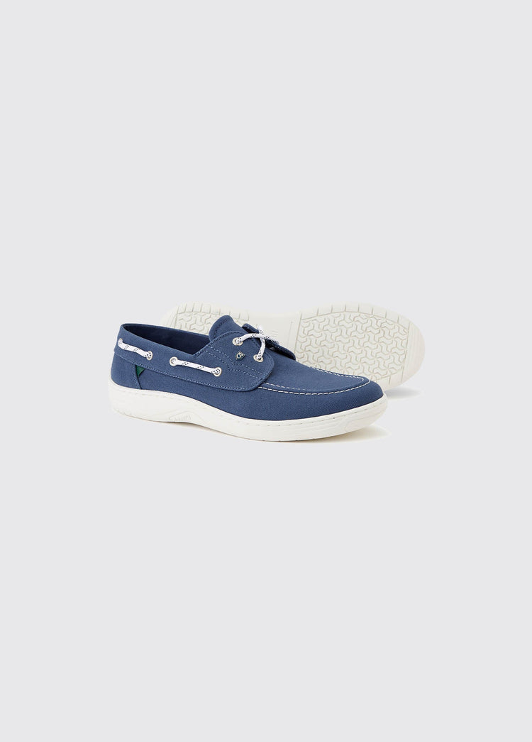 Santorini Canvas Deck Shoe - Denim