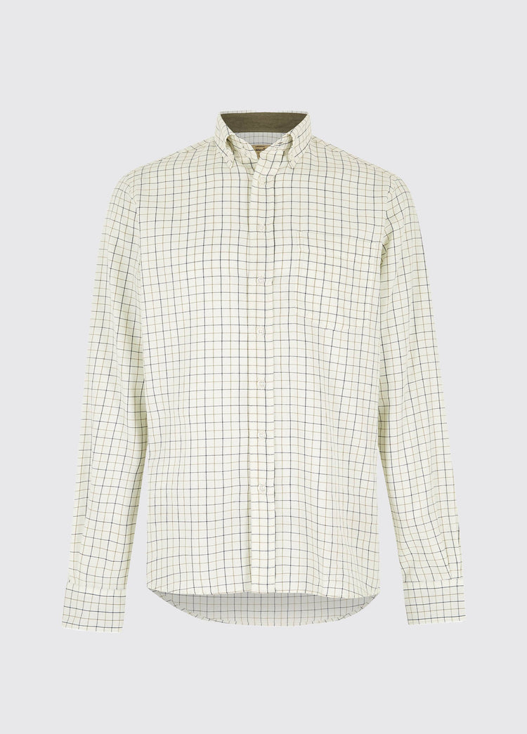 Hollymount Check Shirt - Cream