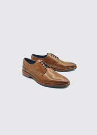 Dan Derby Style Lace-Up Shoe - Whiskey
