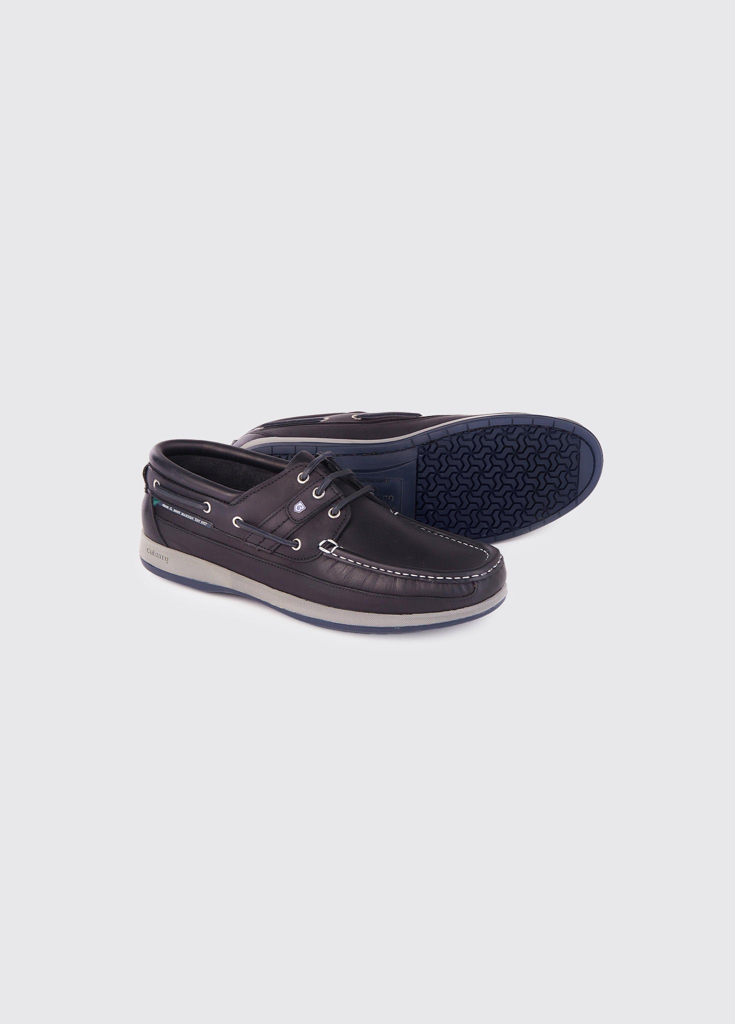 Atlantic Works×BEAMS Moccasin deckshoes Atlantic Deck Shoe - Navy