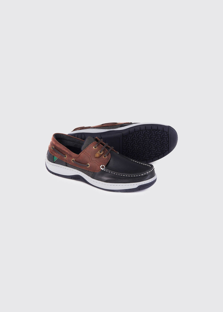 Regatta Deck Shoe - Navy/Brown