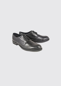 Delaware Brogue Shoe - Black