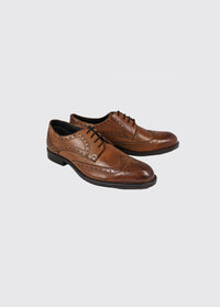 Delaware Brogue Shoe - Tan