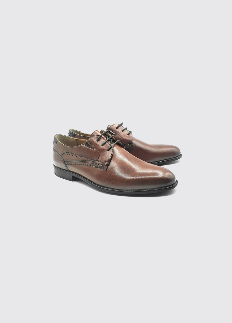Dell Extra Fit Shoe - Chestnut