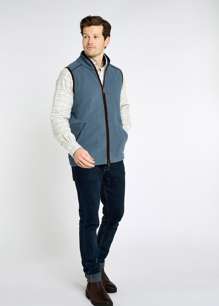 Lifford Fleece Gilet - Indigo