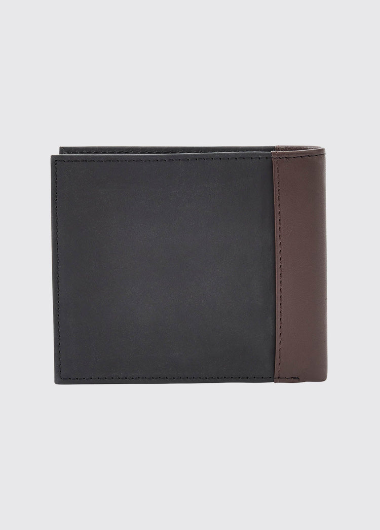 Rosmuc Mens Leather Wallet - Black/Brown