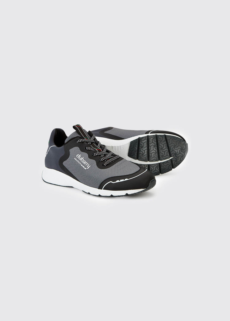 Palma Men's Lightweight Laced Trainer - Graphite