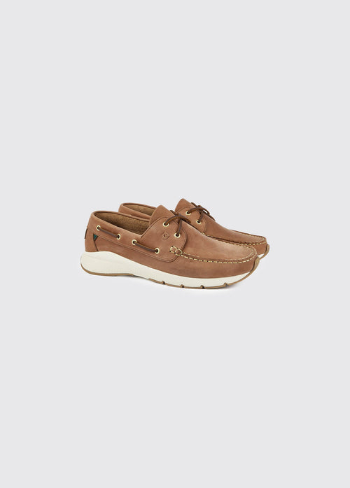 Dungarvan Mens Lightweight Deck Shoe - Chestnut