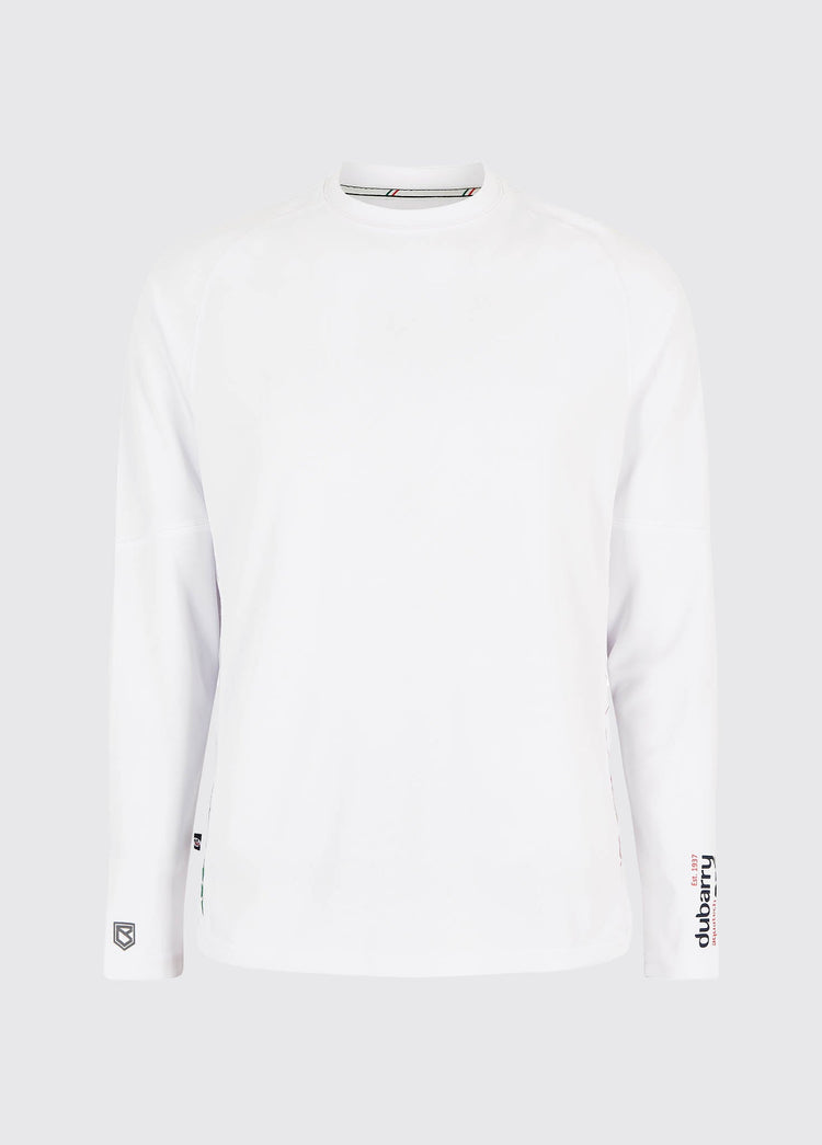 Ancona Womens Long-Sleeved T-Shirt - White