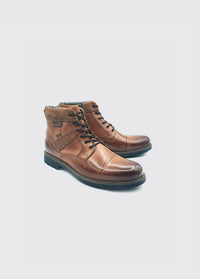 Savoy Lace Boot - Tan