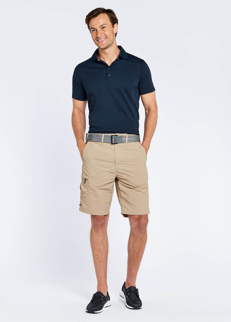 Sorrento Mens Short-sleeved Polo - Navy