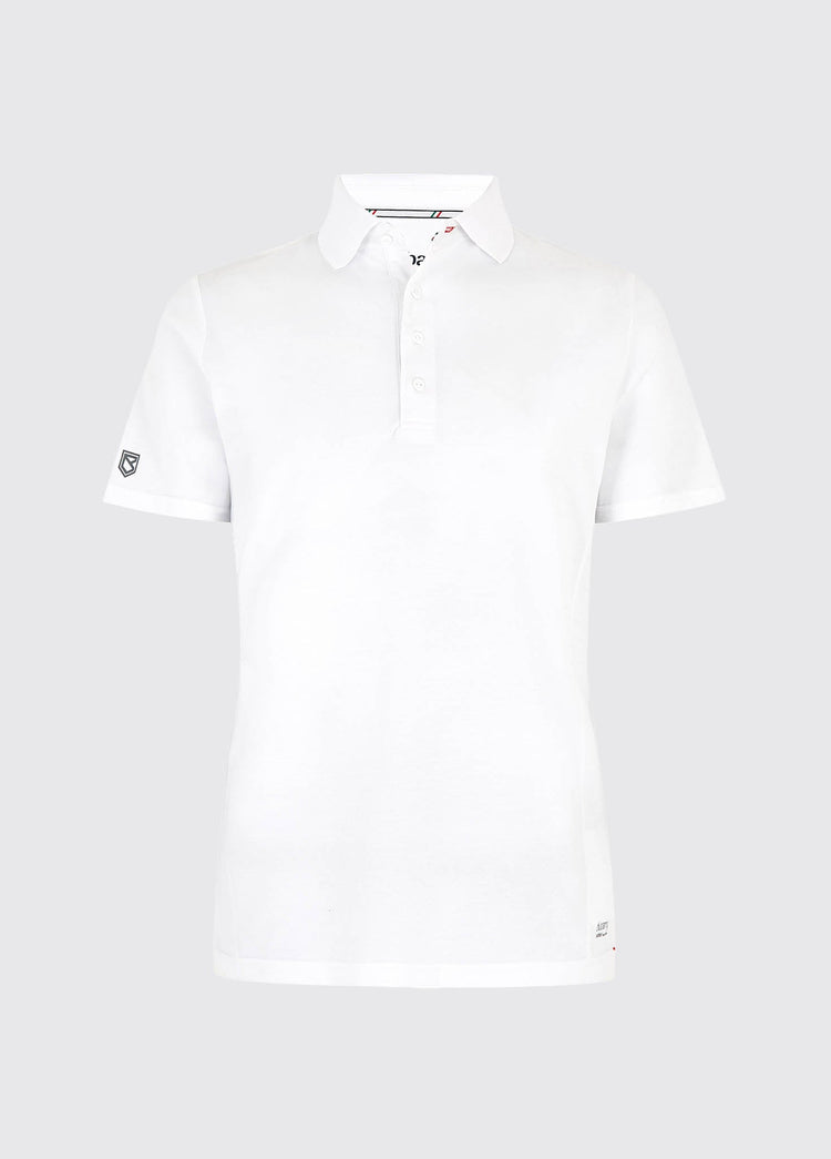 Sorrento Mens Short-sleeved Polo - White